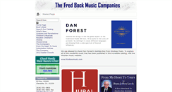 Desktop Screenshot of fredbock.com